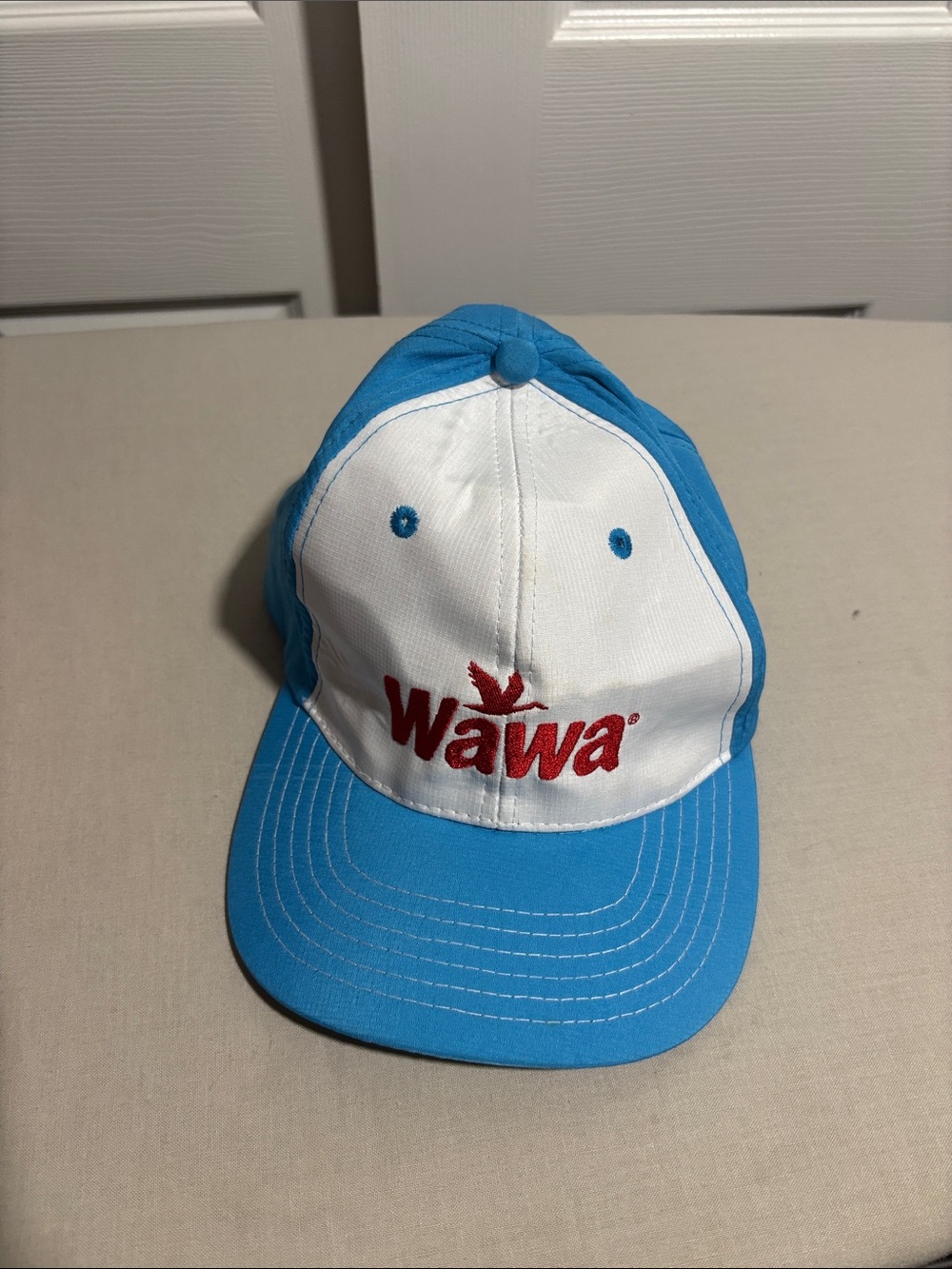 Wawa Men’s Two-Tone Blue and White Baseball Cap